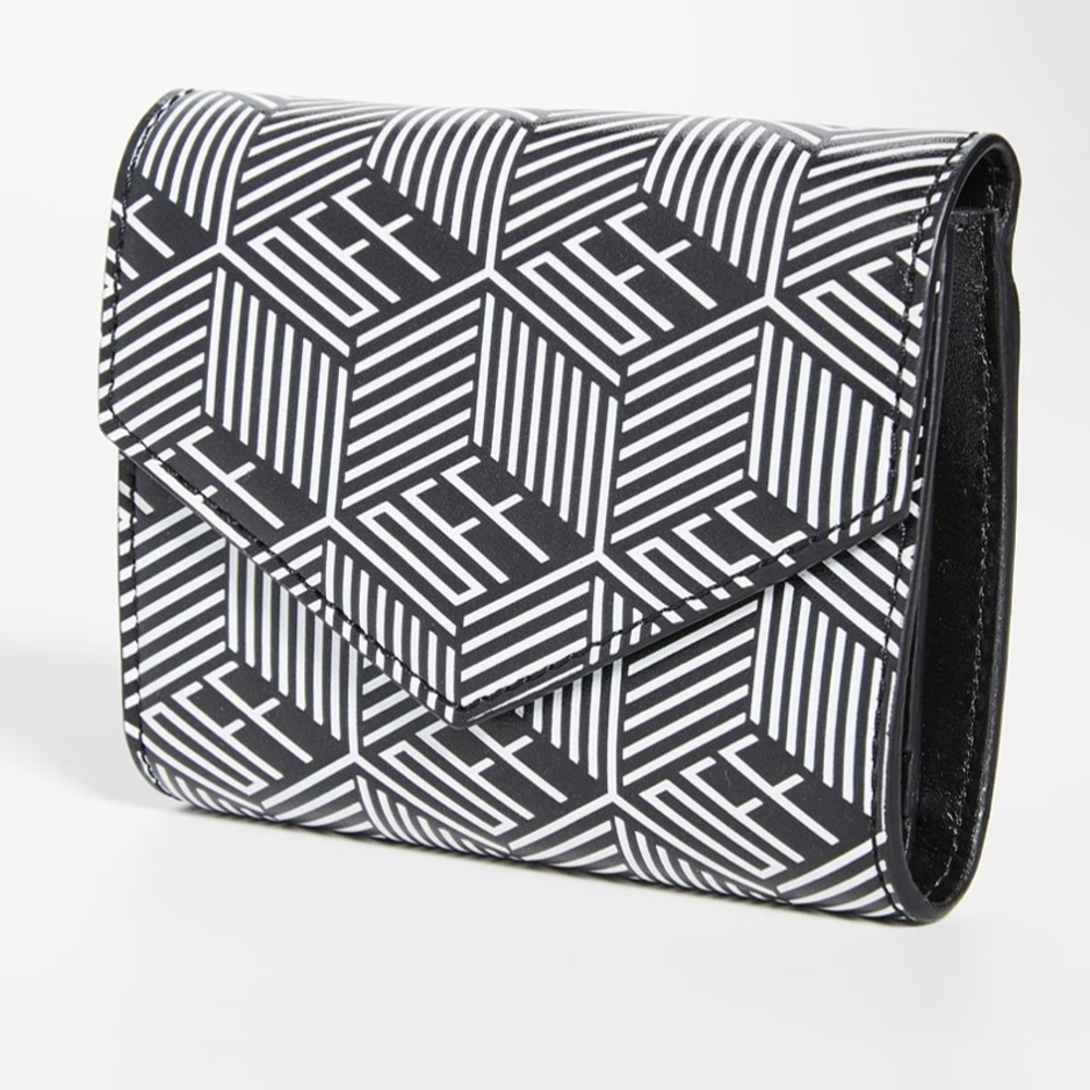 OFF-WHITE - rare off white black & white wallet from 2013 (RIP Virgil Abloh)